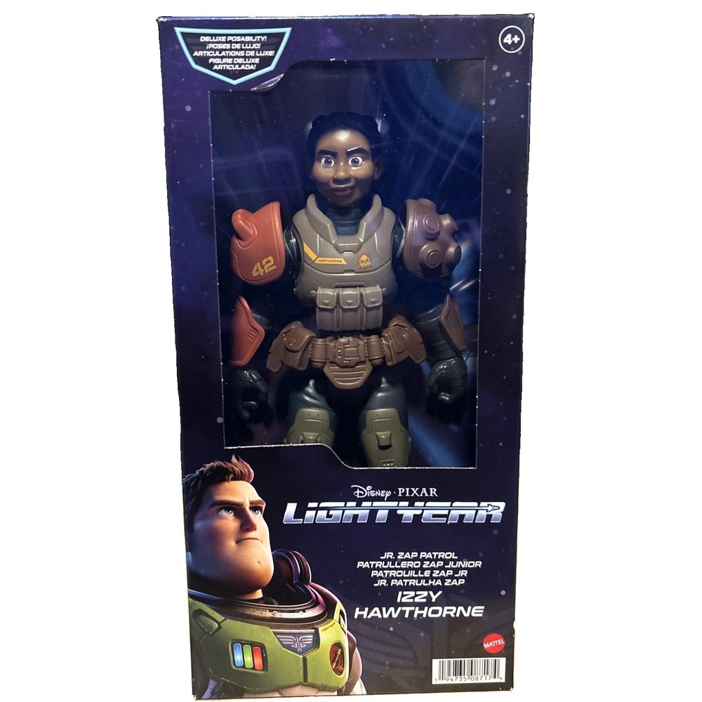 Disney Pixar 2021 Mattel Lightyear Izzy Hawthorne Figure 12' Sealed